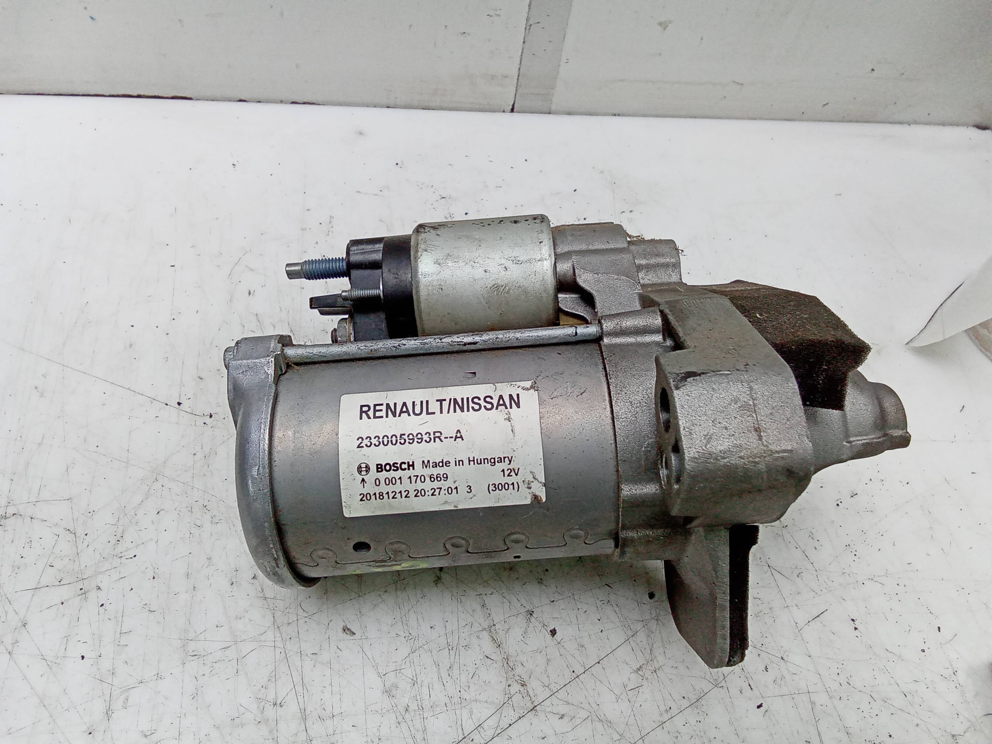 Motor arranque nissan micra v (k14)(2017->)