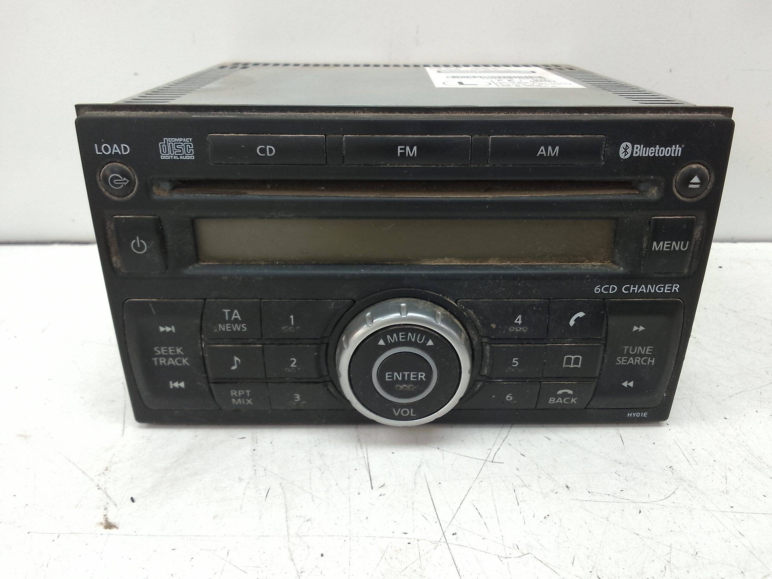 Sistema audio / radio cd nissan qashqai (j10)(01.2007->)