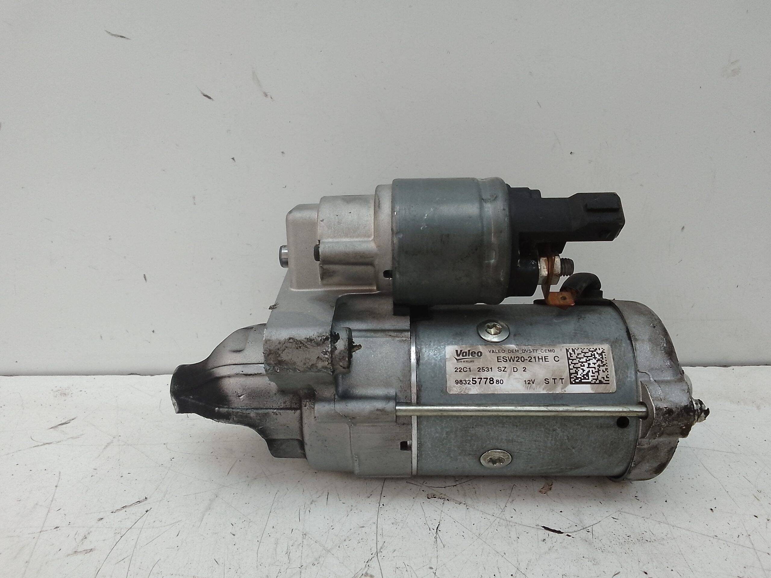 Motor arranque peugeot rifter (06.2018->)