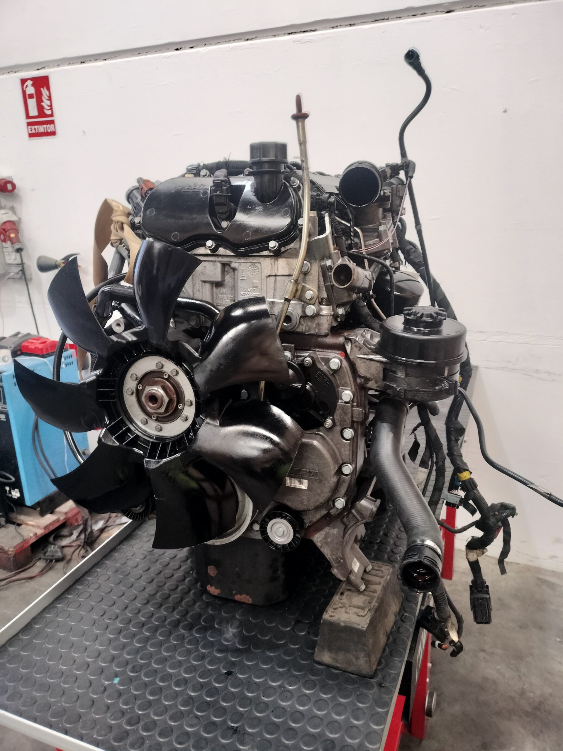 Motor completo iveco 35c15